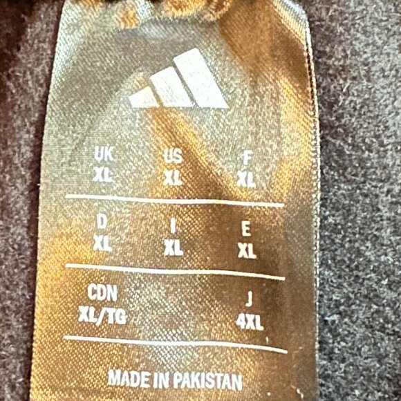 Adidas Men's Essentials Warm-Up Open Hem 3-Stripes Pants Size xl - Picture 4 of 5